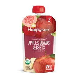Happy Baby Apples, Guavas & Beets