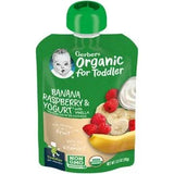 Gerber Banana Raspberry & Yogurt with Vanilla Toddler Food 3.488 oz