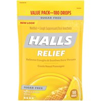 Halls Sugar Free Honey Lemon