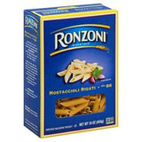 Ronzoni Turmeric Rotini Pasta 10 oz  $2.29 Ronzoni Mostaccioli Rigati