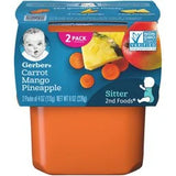 Gerber 2nd Foods Carrot Mango Pineapple Baby Food