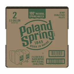 Poland spring Natural Spring Water 2.5 gal
