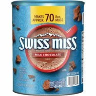 Swiss Miss Cocoa Milk Chocolate Canister