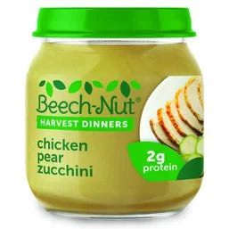 Beech-Nut Harvest Dinners Chicken, Pear & Zucchini 4 oz