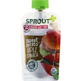 Sprout Baby Food, Organic, Sweet Potato Apple Spinach, 2 (6 Months & Up) 3.5 oz