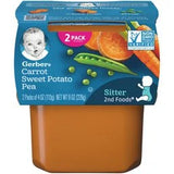 Gerber Carrot Sweet Potato Pea Baby Food