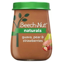 Beech-Nut Naturals Guava, Pear & Strawberries 4 oz