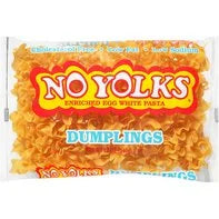 No Yolks Dumplings Enriched Egg White Pasta
