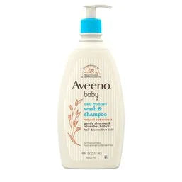 Aveeno Wash & Shampoo 18 fl oz