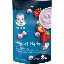 Gerber Strawberry Yogurt Melts 1 oz