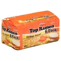 Nissin Soup, Ramen Noodle, Chicken Flavor