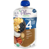 Plum Organics Blends Banana, Blueberry, Sweet Potato, Carrot, Greek Yogurt & Millet Tots Pouch 4 oz
