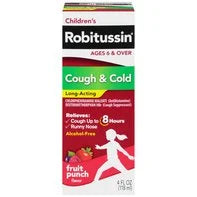 Children's Robitussin Long-Acting Cough and Cold Medicine