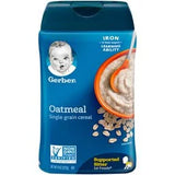 Gerber 1st Foods Single Grain Oatmeal Baby 8 oz
