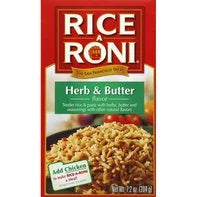 Rice-a-Roni Rice & Pasta, Herb & Butter Flavor