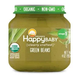 Happy Baby Green Beans 4 oz