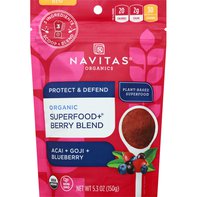 Navitas Organics Superfood + Berry Blend, Organic, Acai + Goji + Blueberry
