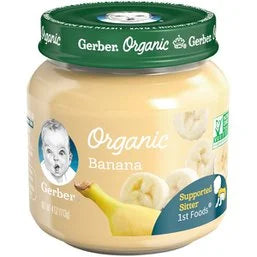 Gerber 1st Foods Banana Organic Baby Food Puree 4 oz