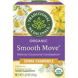Traditional Medicinals Organic Smooth Move Chamomile, Caffeine Free Laxative Tea