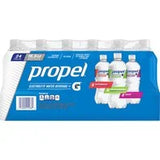 Propel Electrolyte Water Beverage, Watermelon, Kiwi Strawberry, Berry, 24 Pack