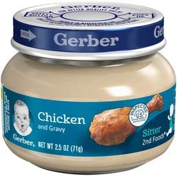 Gerber Chicken and Gravy 2.5 oz