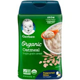 Gerber 1st Foods Single-Grain Oatmeal Baby Cereal 8 oz