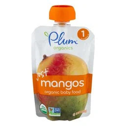 Plum Organics® Just® Fruit Mangos Baby Food 3.5 oz