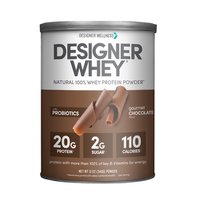 Designer Wellness Designer Whey Protein Powder, Gourmet Chocolate