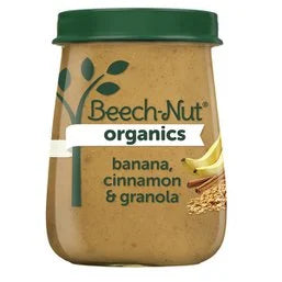 Beech-Nut Organics Banana, Cinnamon & Granola 4 oz