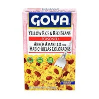Goya Yellow Rice & Red Beans, Seasoned Rice Mix