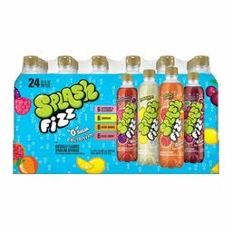 Splash Sparkling Water Beverage, Variety Flavors 20 oz