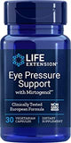 Life Extension Eye Pressure Support Supplement with Mirtogenol – Eye Health Supplement - Once Daily - Non-GMO, Gluten-Free - 30 Vegetarian Capsules