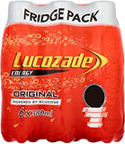 Lucozade Energy Drink ORIGINAL 380 ml x 6 FRIDGE PACK