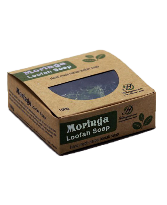 Moringa Loofah Soap