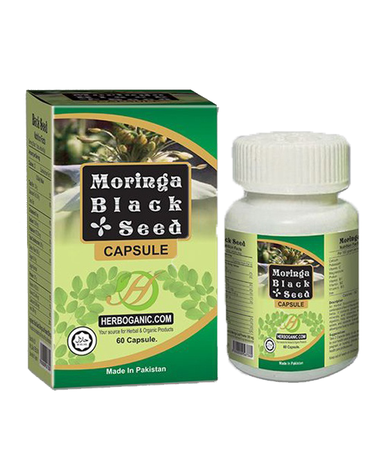 Moringa Black Seed Capsules – 60 Veggie Capsules