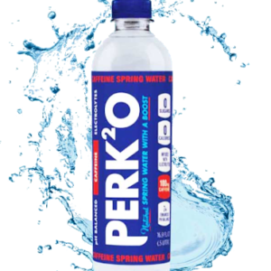 Perk 2 O Caffeine Spring Water 16.9 oz Bottle (12 pack) Case