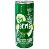 Perrier Cucumber Lime 250ml Slim Can (10 pack) Case