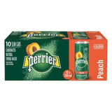 Perrier Peach 250ml Slim Can (10 pack) Case