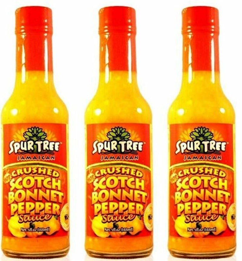 Spur Tree Jamaican Scotch Bonnet Pepper Sauce 3 pack