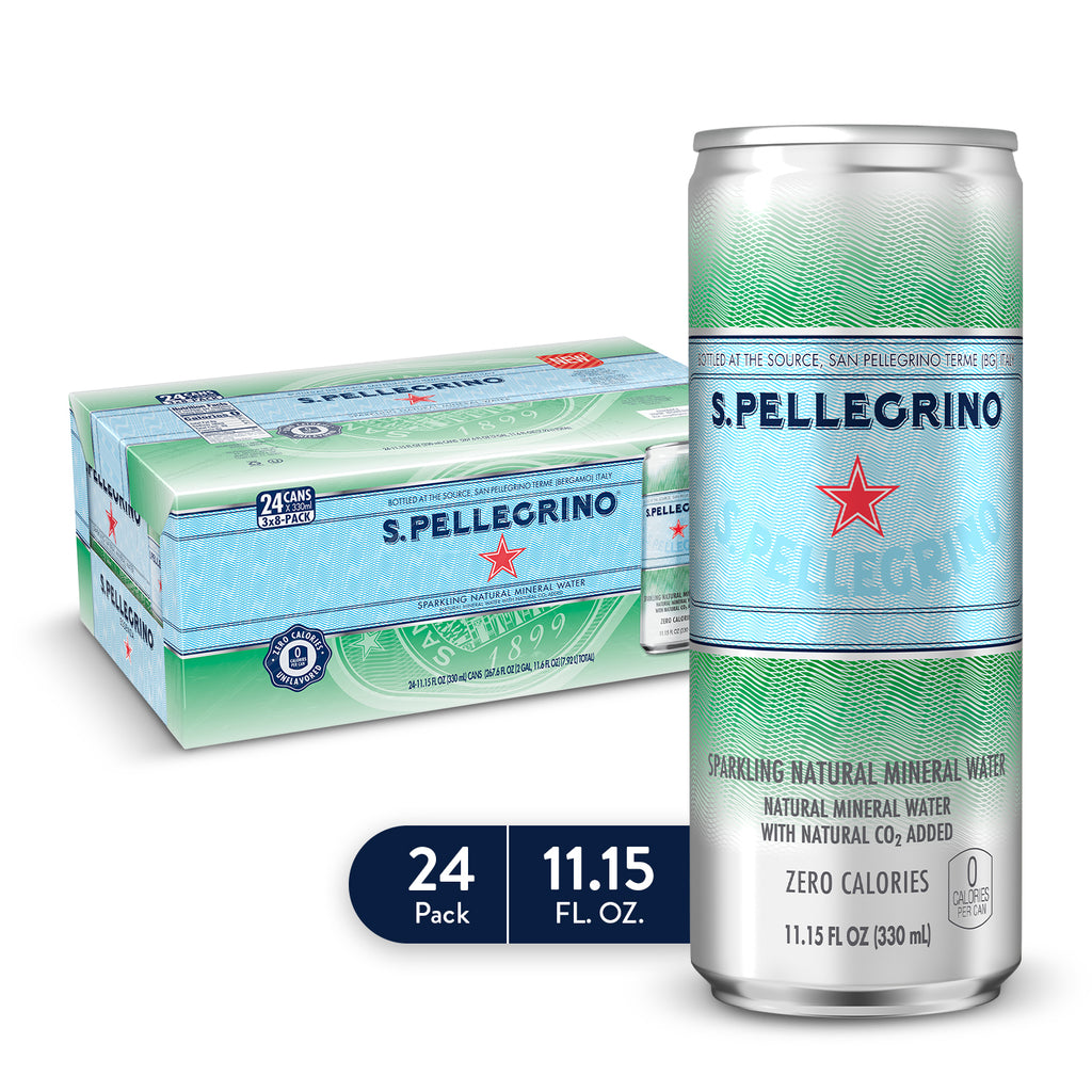 San Pellegrino Original 330ml Can (24 pack) Case
