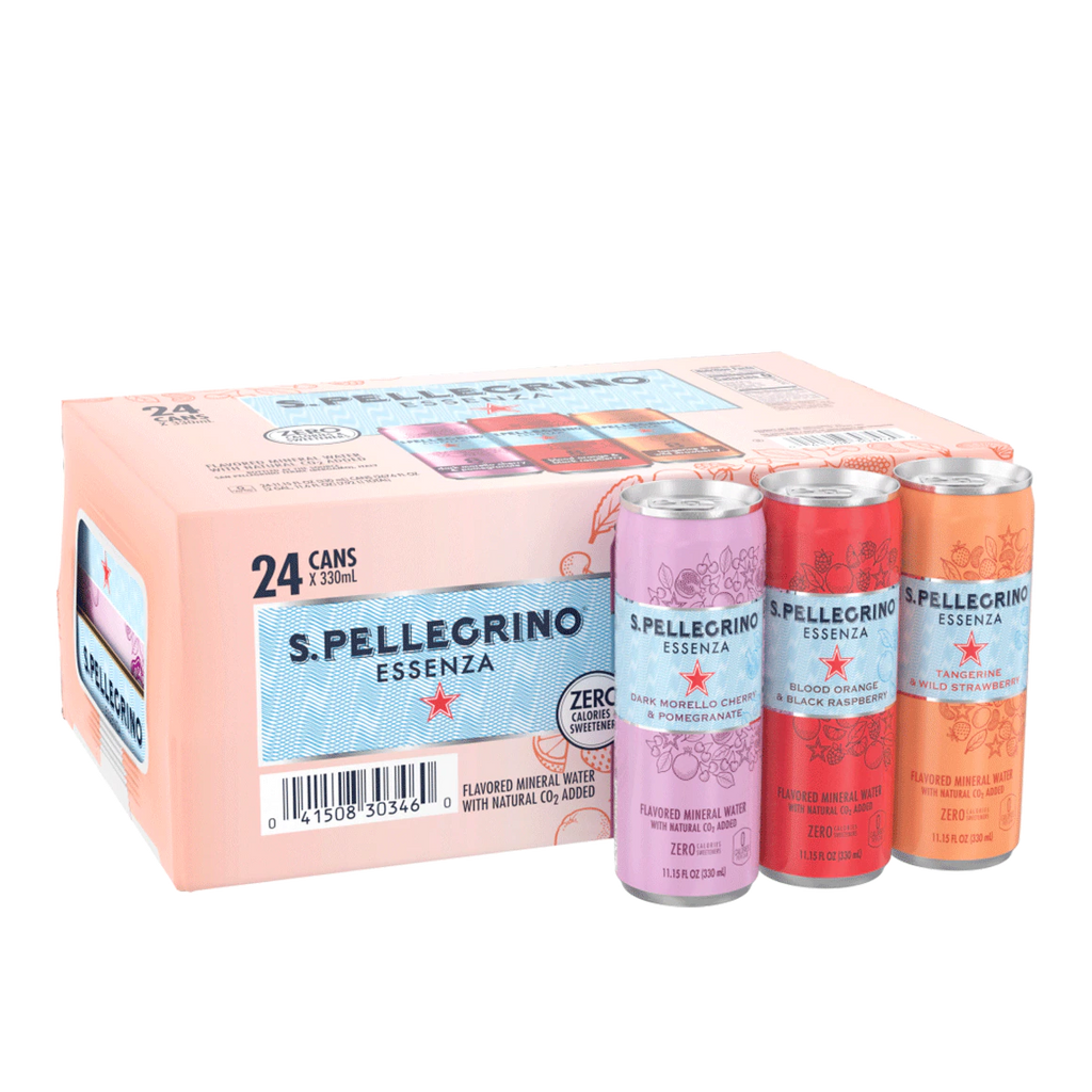 San Pellegrino Essenza Mix 330ml Can (24 pack) Case