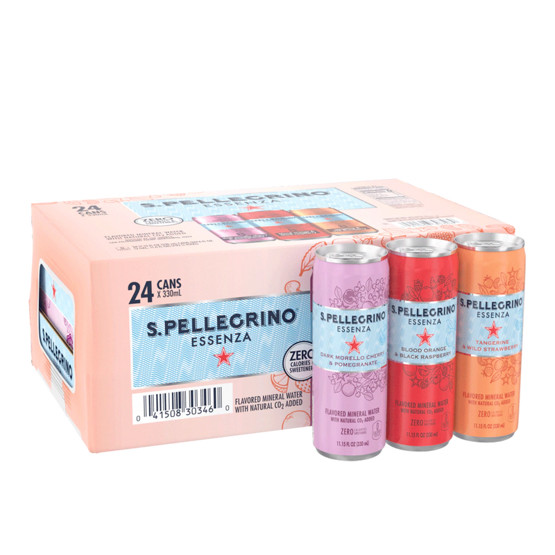 San Pellegrino Essenza Mix 330ml Can (24 pack) Case