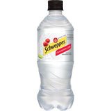 Schweppes Cranberry Lime Sparkling Water 20 oz Bottle (24 pack) Case