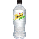Schweppes Lemon Lime Sparkling Water 20 oz Bottle (24 pack) Case