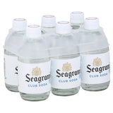 Seagram’s Club Soda 10 oz Glass Bottle (24 pack) Case