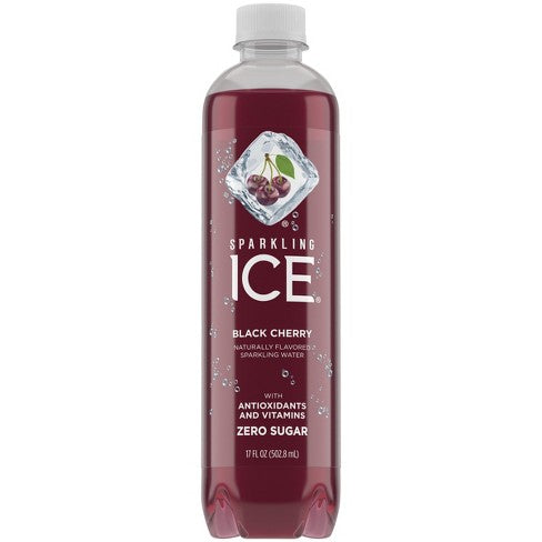 Sparkling Ice Black Cherry 17 oz Bottle (12 pack) Case