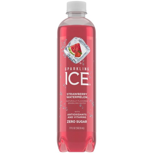 Sparkling Ice Strawberry Watermelon 17 oz Bottle (12 pack) Case